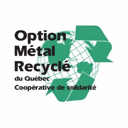 Logo Option Métal Recyclé du Québec